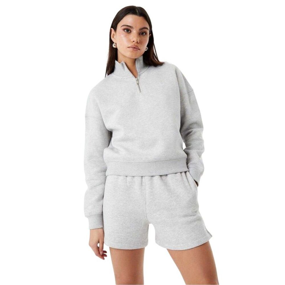 Jack Wills Womens/Ladies Astbury Boyfriend Shorts / Grey Marl Marl
